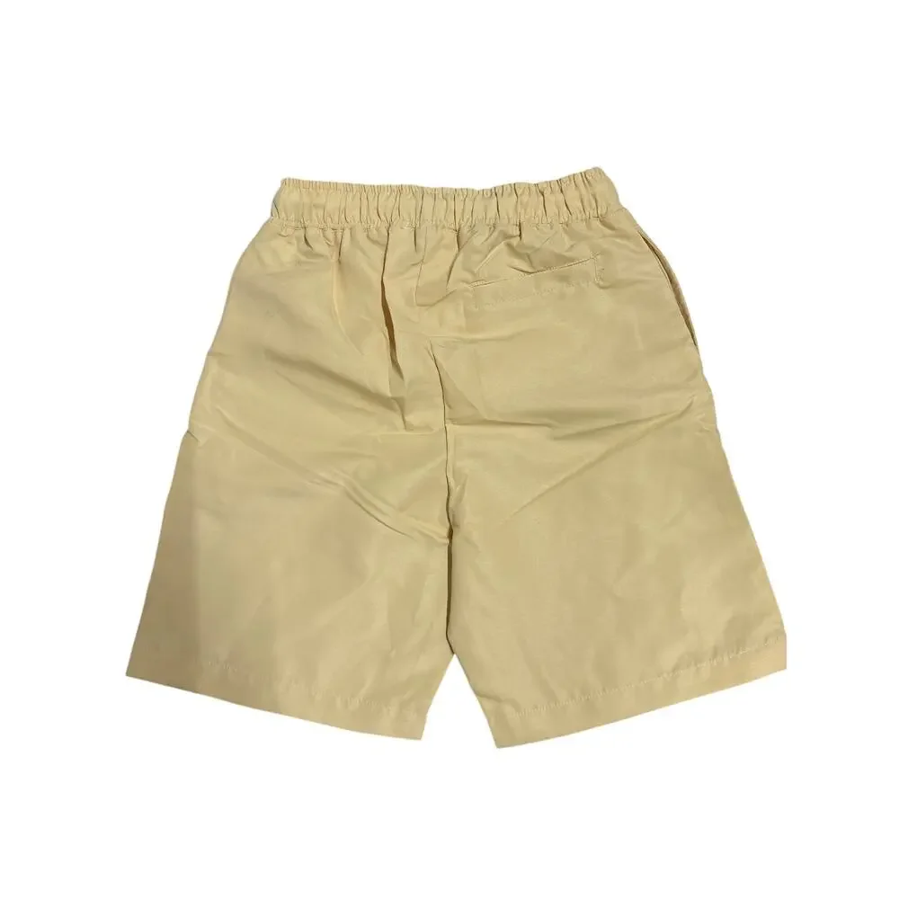 NEW NWT  3Y Sunday Collective Boys yellow Swim trunks organic lined